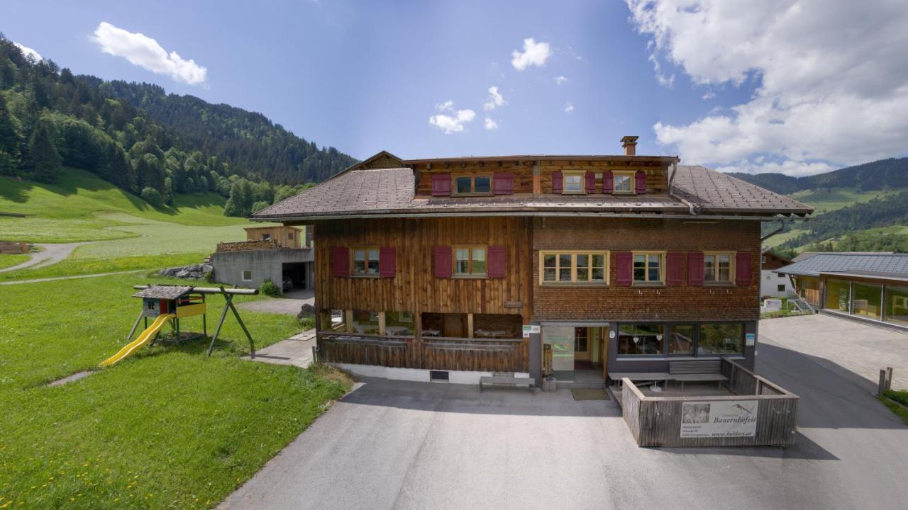 Appartamento Ferienbauernhof Kohler Schoppernau Esterno foto